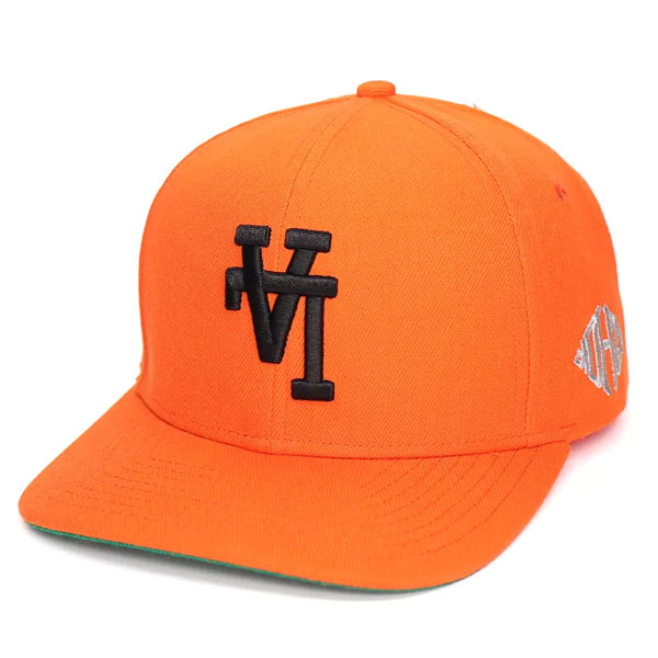 Custom Black 3D Embroidery Logo Snapback Caps 6 Panel Hats